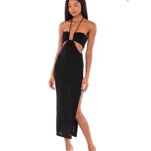 Runaway the label - Jodi midi black dress